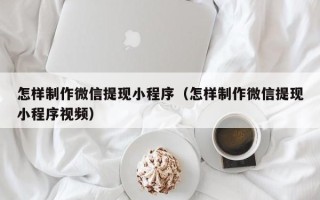 自贡怎样制作微信提现小程序（怎样制作微信提现小程序视频）
